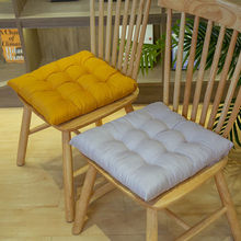 餐椅坐垫新款纯色椅垫学生圆形凳子垫隔凉保暖居家蒲团垫透气