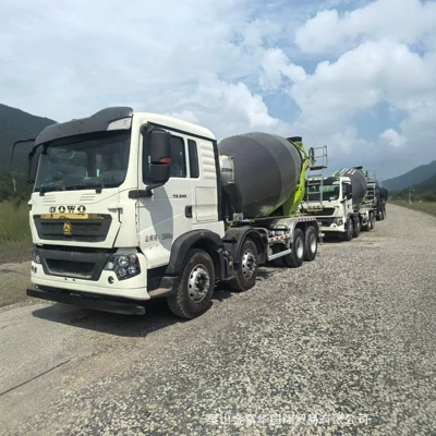 12-cubic-meter HOWO Zoomlion concrete mixer Betonqarışdıran maşınlar