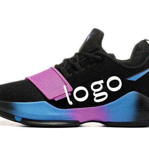 Paul George 1st Generation Air Cushion zoom Actual Combat Basketball Men's Shoes American Soft Bottom Joker Student Wear-resistant Shock-absorbing Basketball