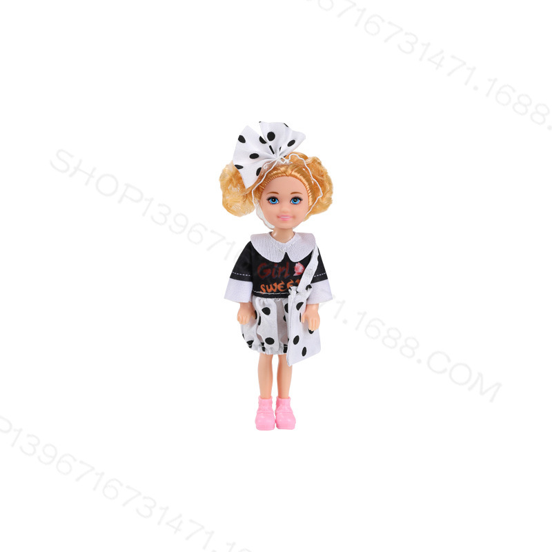 Cross-Border Hot Sale 5inch Barbie Little Kelly Doll Bag with Various Styles to Match Freely 14.5cm Chelsea
