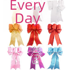 Christmas Decoration Bows Red And Gold Christmas Tree Pendants_voghion.com