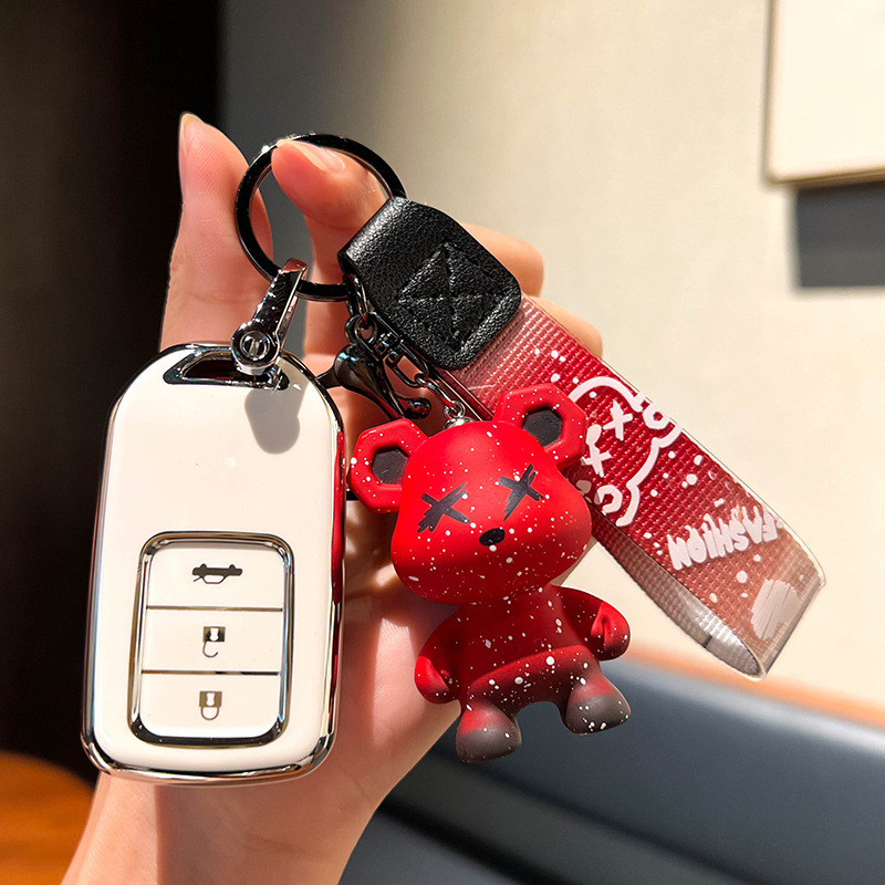 Imágenes aplicables Funda para llaves de coche Nuevo Civic Accord crv de décima generación Binzhi xrv Crown Road Lingpai Fit Shell Hebilla