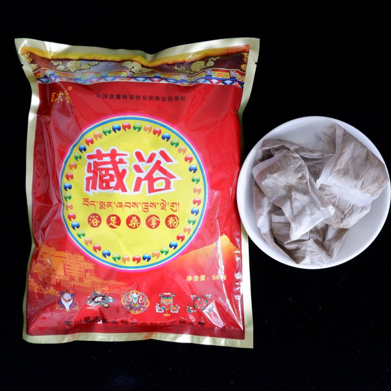 Sichuan Herbal Fragrance Xizang Bath Foot Sauna Powder Foot Bath Package Foot Bath Agent Universal Cold-Repelling and Sweat-Repelling Foot Therapy Supplies Manufacturer