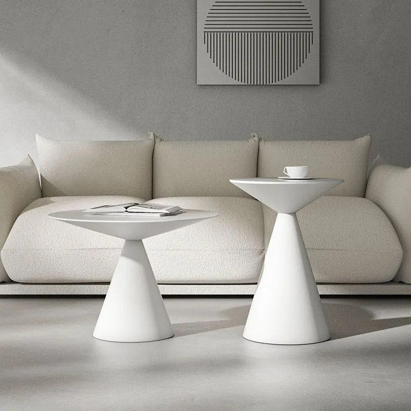 Fábrica directa de fábrica de crema de hierro forjado mesa de té sala de estar pequeña combinación de mesa de té simple mesa de té redonda image 11