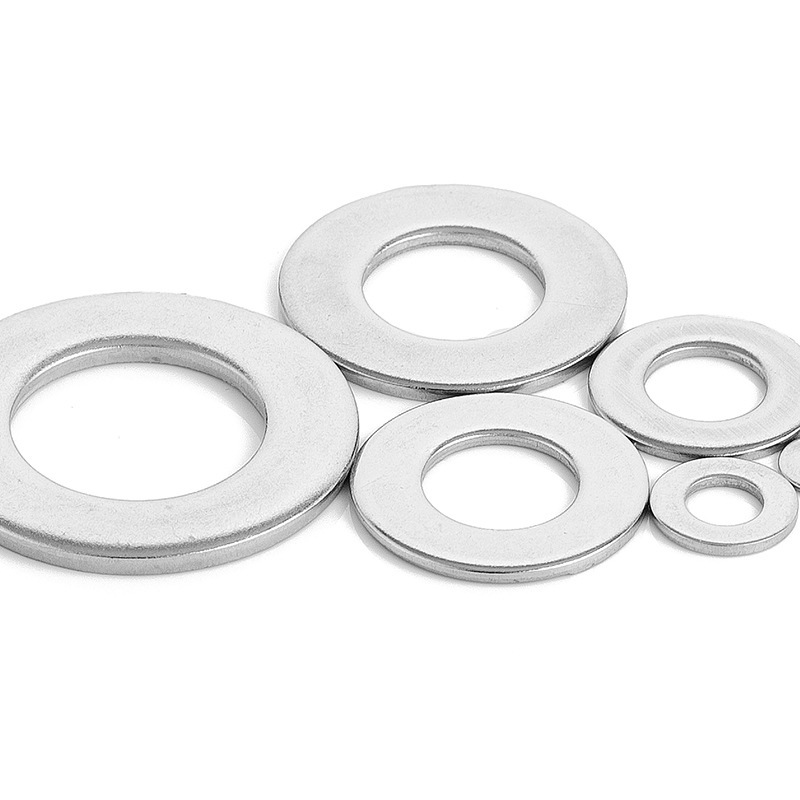 Iron galvanized zinc gasket metal flat washer iron ring gasket carbon steel flat washer screw flat washer M3/M6/M8
