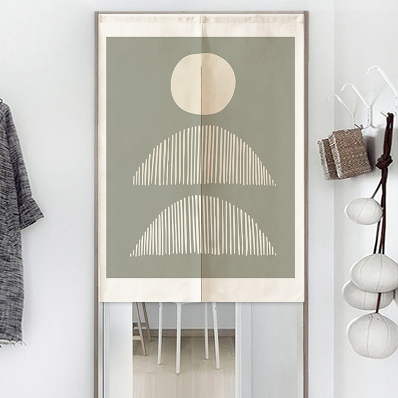 Simple Fabric Door Curtain Home Partition Curtain Bedroom Hole-free Shelter Curtain Toilet Curtain Bathroom Hanging Curtain Simple Fabric Door Curtain Home Partition Curtain Bedroom Hole-free Shelter Curtain Toilet Curtain Bathroom Hanging Curtain