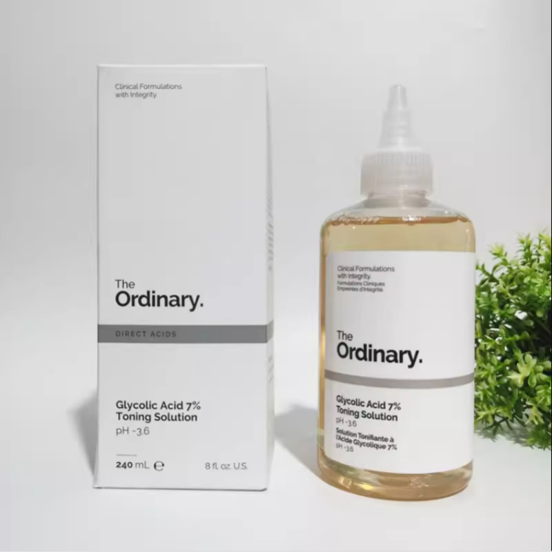 在庫あり The Ordinary フルーツ酸トナー 7% グリコール酸 グリコール酸ローション クローズド ブロック 240ml|undefined