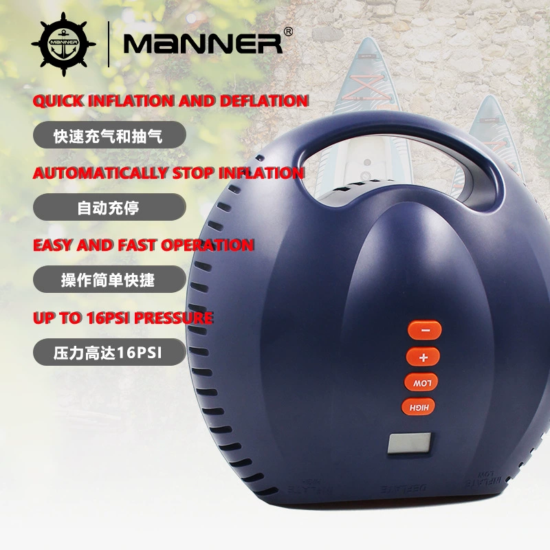Travel electric inflatable air pump, tent for fishing