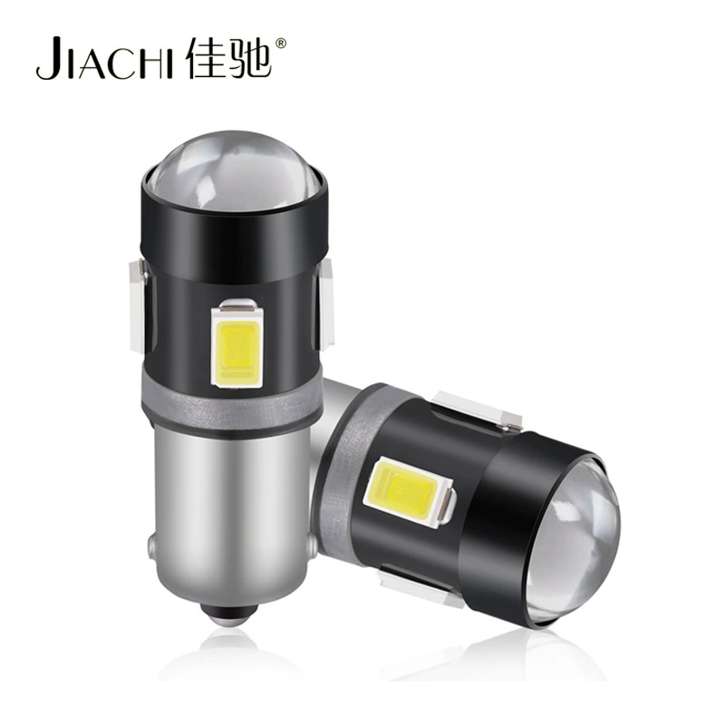 Светодиодная лампа для автомобиля BA9S5630 от производителя: подсветка салона, потолочная лампа, лампа для чтения, линза, высокая яркость, подсветка номерного знака