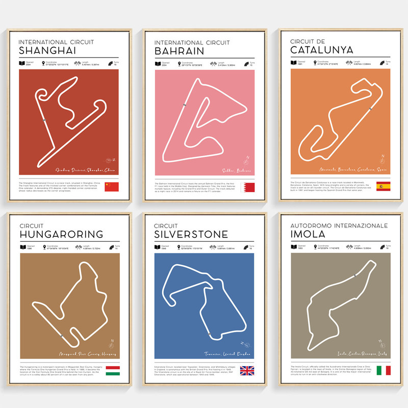 2025F1 Track Decoration Painting, Suzuka, Silverstone, Monaco Race Map Wall Art, Karting Track Club Painting 2025F1 Track Decoration Painting, Suzuka, Silverstone, Monaco Race Map Wall Art, Karting Track Club Painting