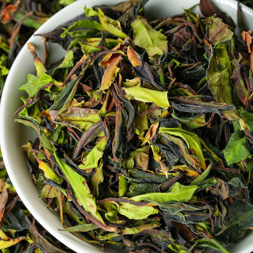 New Tea Yunnan Wild White Tea Yongde Big Snow Mountain Ancient Tree Natural Sun-Dried White Tea Loose Leaf Fruity Aroma White Tea Leaves