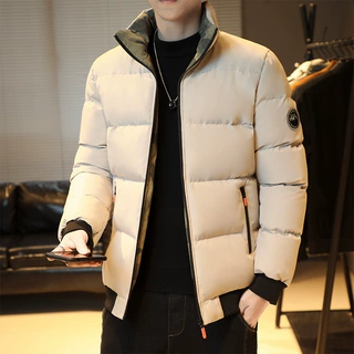 立领快手直播羽绒棉衣男士冬季棉袄子冬装外套青年大码棉服潮