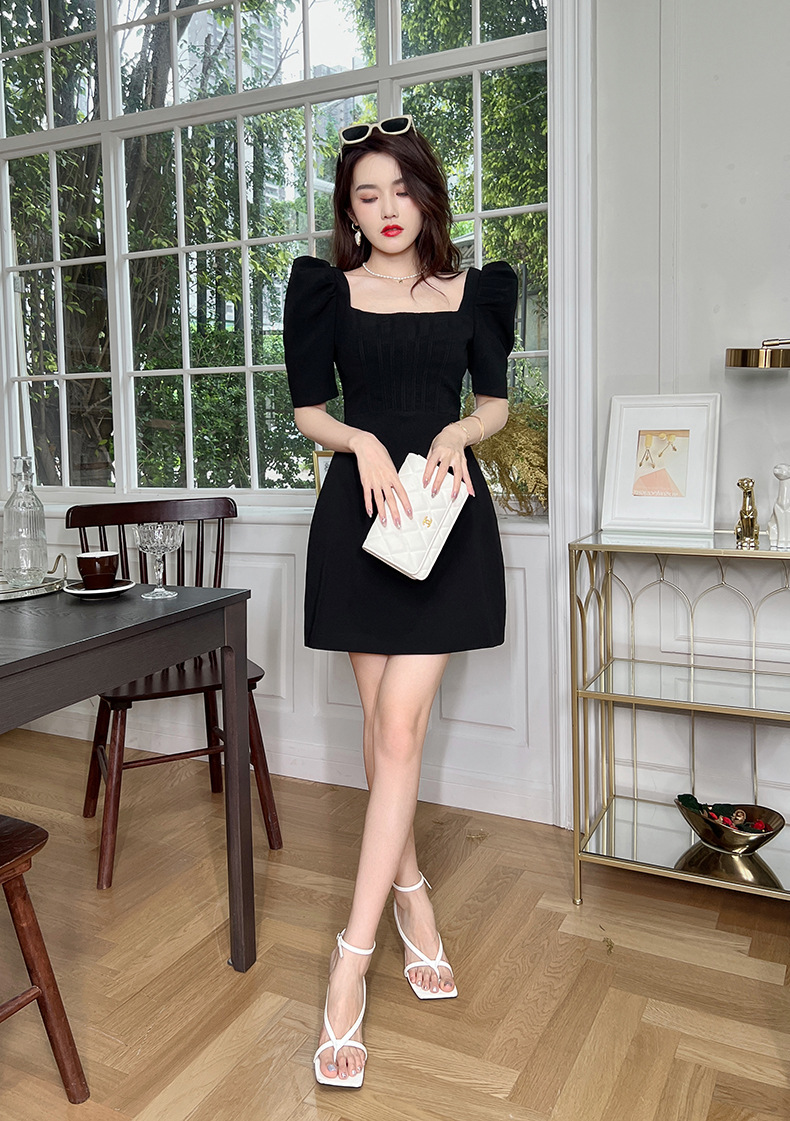 A2727 1120K VÁY ĐẦM LIỀN THÂN NỮ CHOTDNG TAY PHỒNG MÙA HÈ THỜI TRANG NỮ G04 SẢN PHẨM MỚI