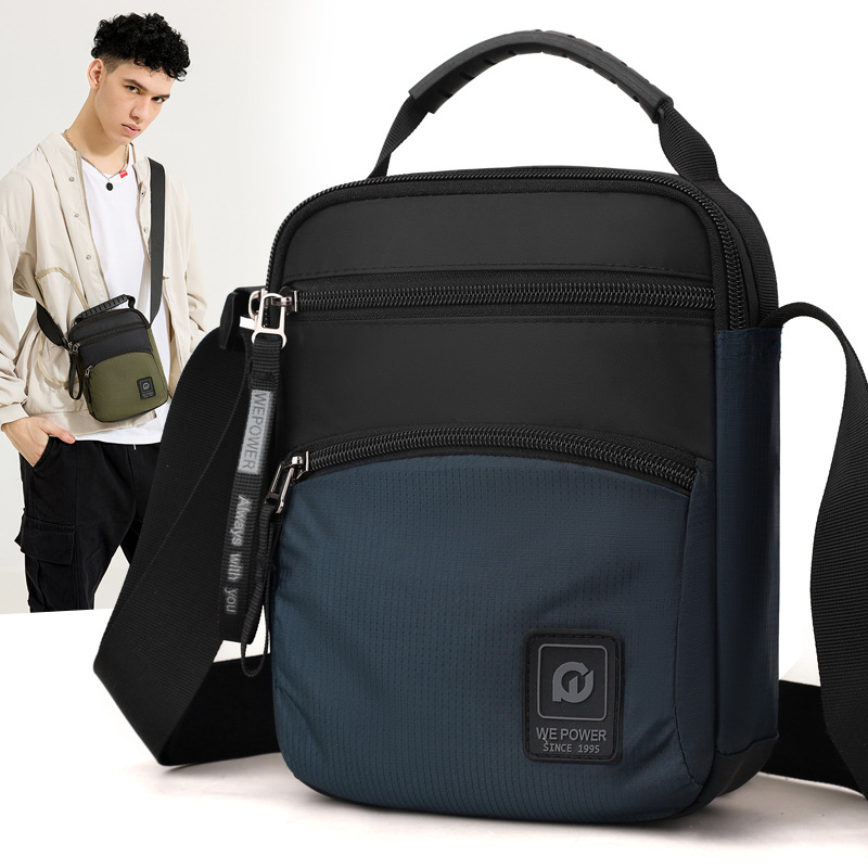 WEPOWER nuevo hombre al aire libre mochila deportiva ocio bolso de hombro para hombres bolso de tendencia multifuncional