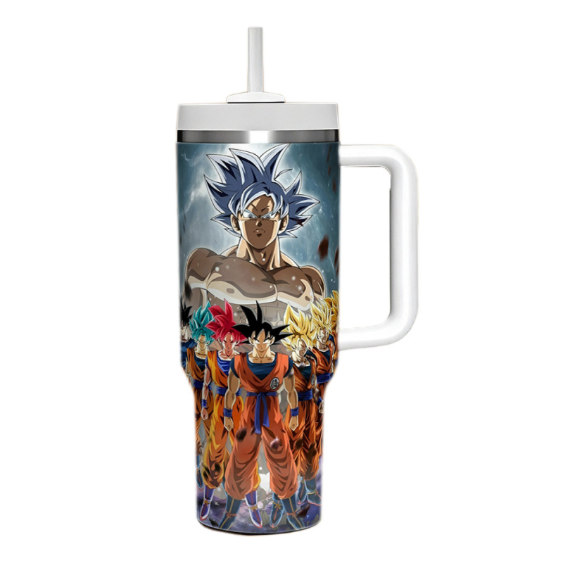 クロスボーダー Amazon 40oz ドラゴンボール ドラゴンパール カーカップ ステンレス製 アイスバーカップ タンブラー|undefined
