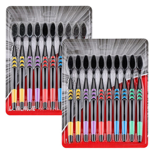 Toothbrush soft bristles ultra-fine ultra-soft couple's pregnant women's postpartum period home-use nano adult men's special family pack combination pack