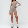 3109 long sleeves + 8863 shorts—linen color