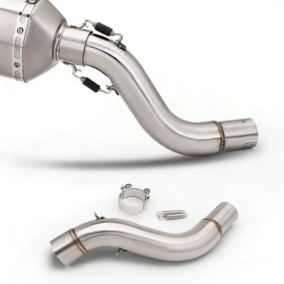 and tail section motorcycle exhaust – Exhaust pipe