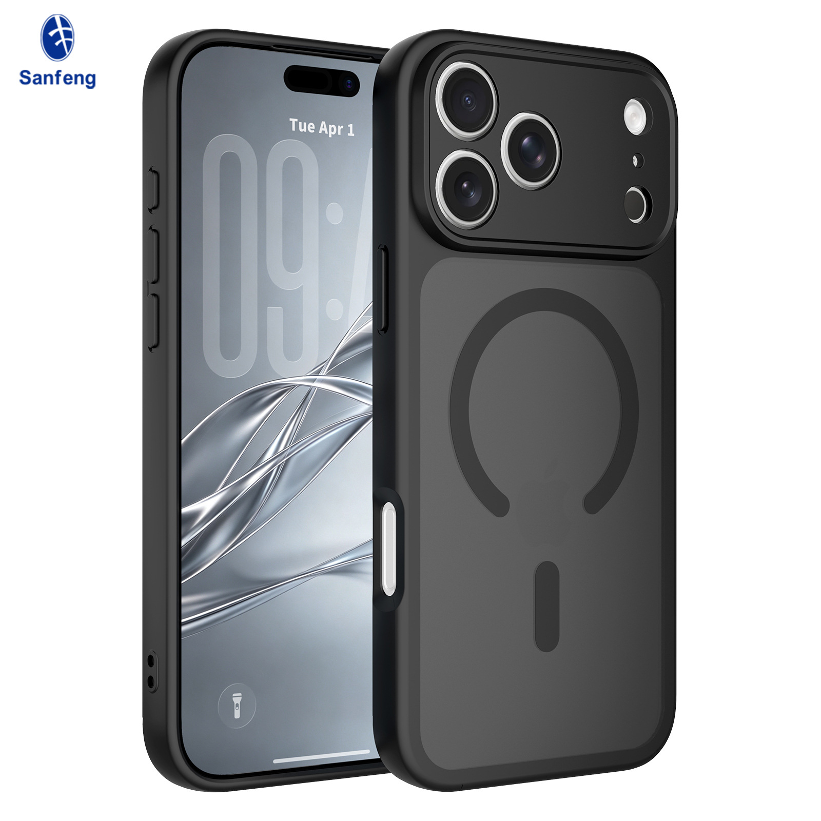 Cross - Border adecuado para iPhone 18promax carcasa de teléfono móvil, lente magnética sensible a la piel, paquete completo de protección Apple 17