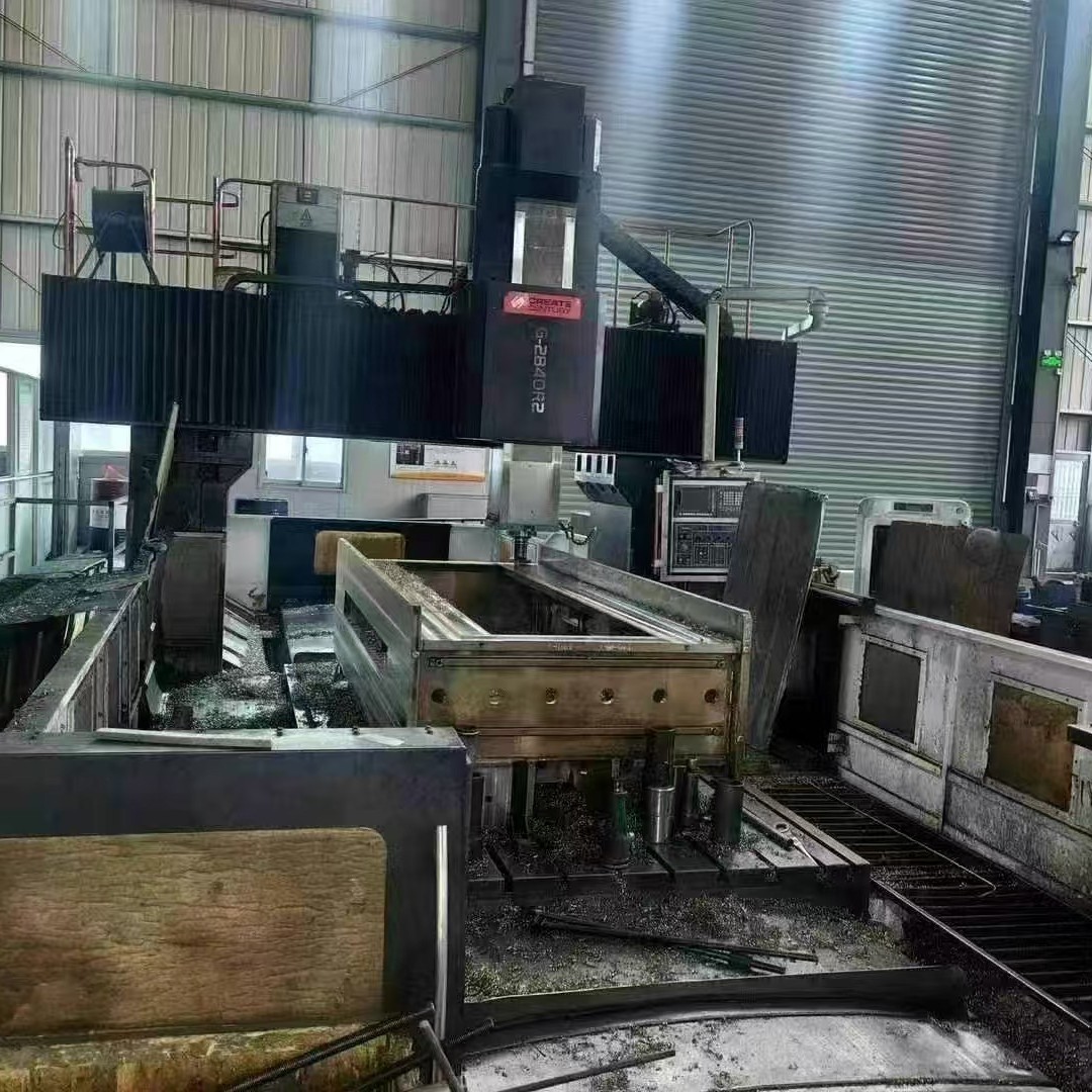 转让二手台群G-2840R2龙门加工中心龙门高度1.5米