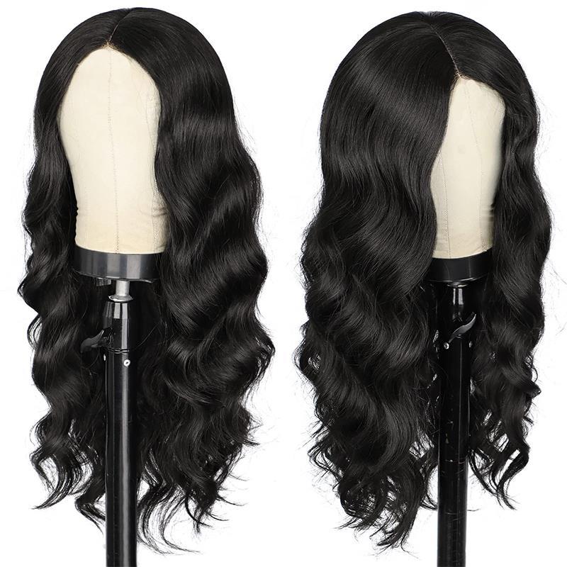Daily Occasion Women'S Gender Simple Style Style Women's Simple Style Daily High Temperature Wire Centre Parting Long Curly Hair Wigs