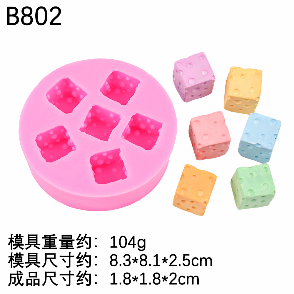 Mini galletas de hueso, pastel pequeño, molde de plástico de piedra, yeso de bricolaje, vapor de queso, adornos de chocolate, molde de silicona