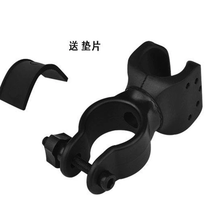 Bike, flashlight, mountain rotating ceiling light, clips included