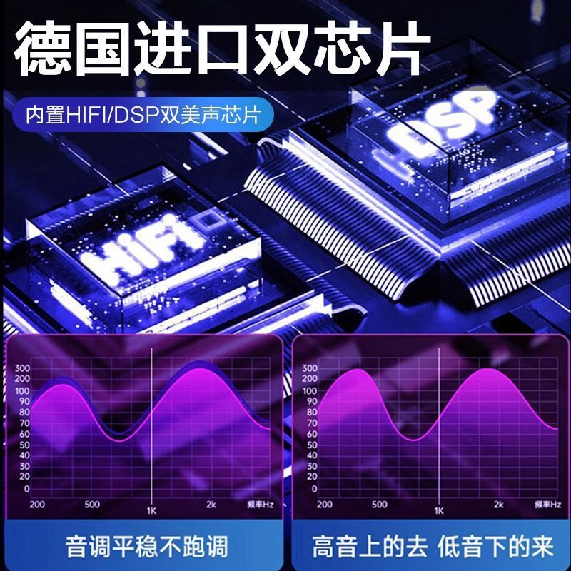无线蓝牙话筒音响一体麦克风手机全民K歌直播唱歌家用KTV唱K神器|undefined