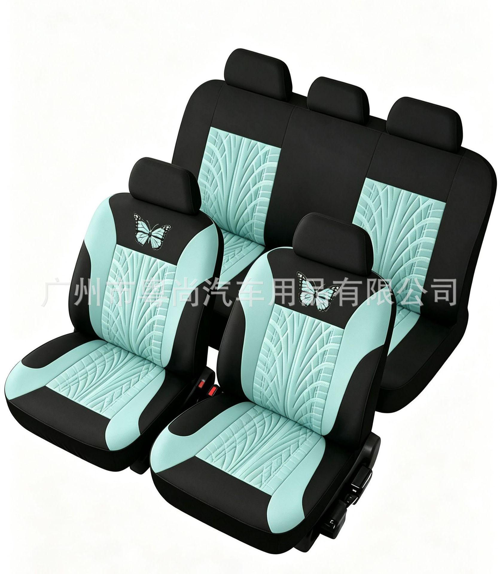 Car seat covers European and American tiktok butterfly press export Temu Amazon SHEIN manufacturer fabric seat covers