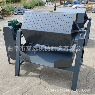Thin Iron Sheet Rust Removal Hexagonal Drum Polishing Machine, Gasoline Accessories Rust Removal and Replacement Machine, Gaoyuan Small Parts Polishing Machine