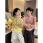新款v领夏季薄款针织衫