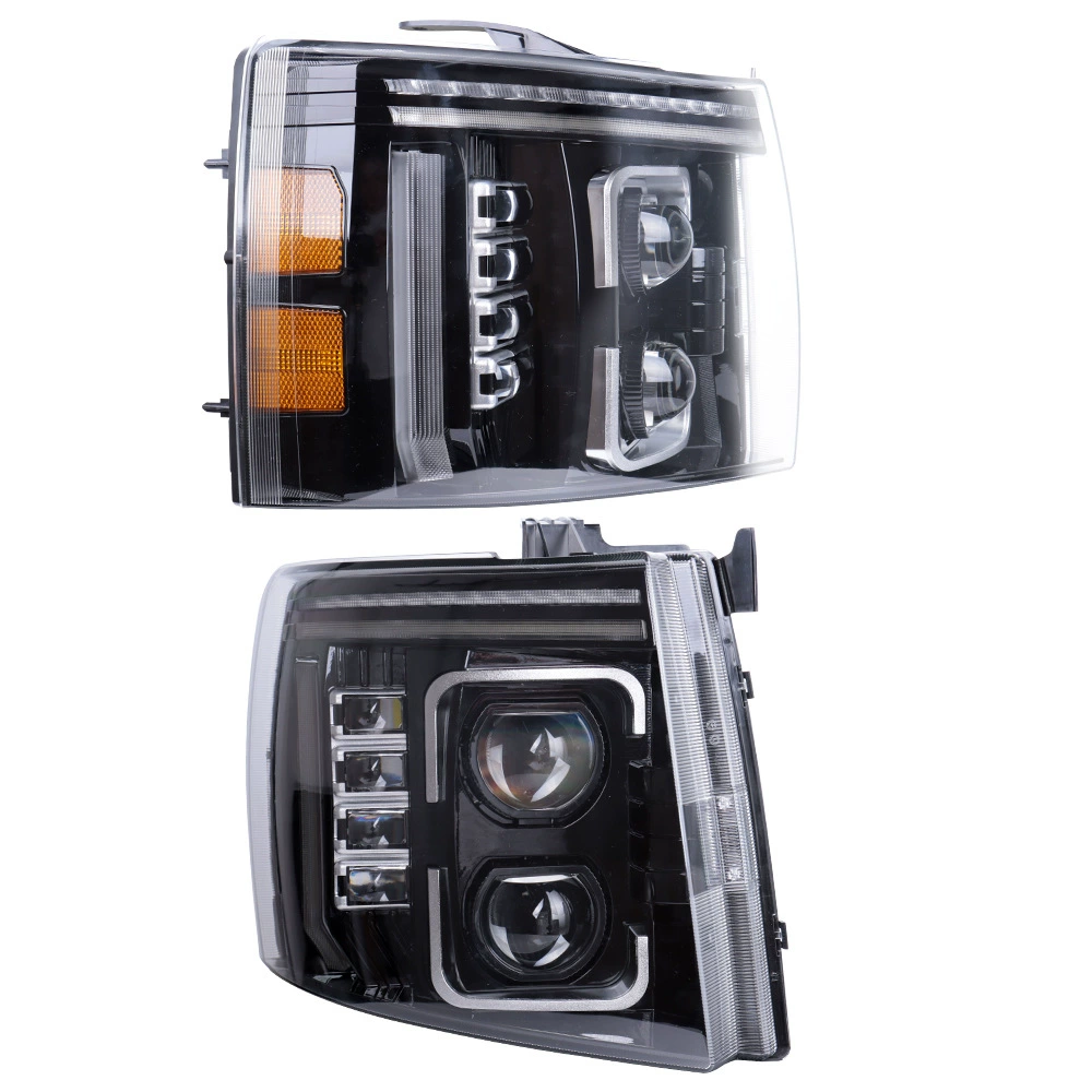 卓拓 Car assembly LED headlights are suitable for 2007-2013 Chevy Silverado 1500 manufacturers