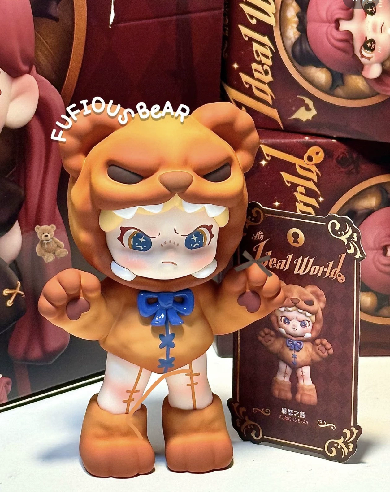 Серия DORA Fantasy Paradise Большой кузен шесть поколений Не попадайтесь в слепок Коробка с сюрпризом Трендовые игрушки украшения Подарки для женщин