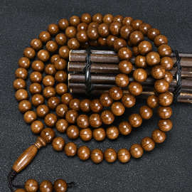 六道木老料手链108颗龙须藤降龙木六条纹佛珠20精品手串