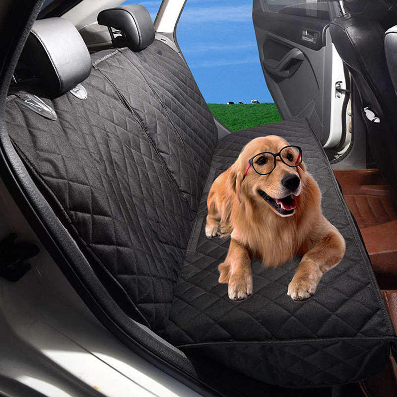 Car Pet Mat 600D Oxford Cloth Car Mat Rear Seat Waterproof Wear-Resistant Car Seat Protector