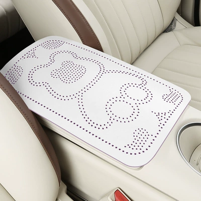 Armrest box pad: breathable, heightening armrest pad, available in