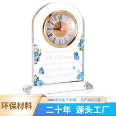 透明アクリル水晶時計装飾アクリルヨーロッパ式シンプル現代装飾アクリル祭りプレゼント