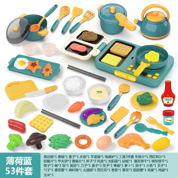 Electromagnetic green set, 53 pieces