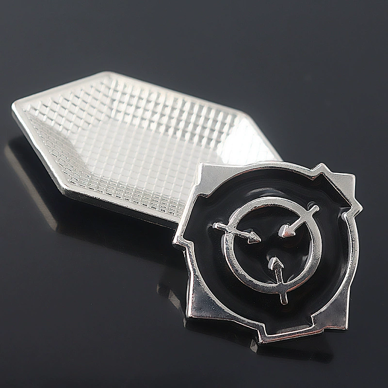 SCP Foundation Metal Brooch Paranormal Phenomena Mysterious Creature Collection Organization Badge