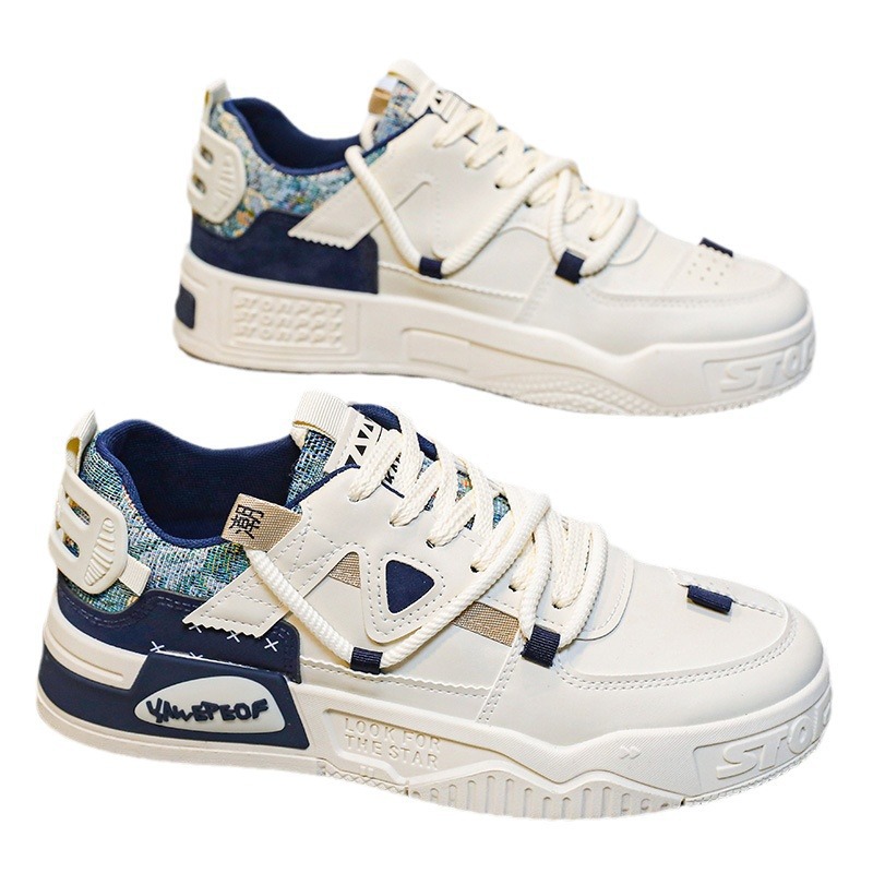 Zapatos de hombre 2025 nuevos zapatos de invierno transpirables de malla casuales zapatos de skateboard de nicho de estudiantes originales zapatos deportivos de moda