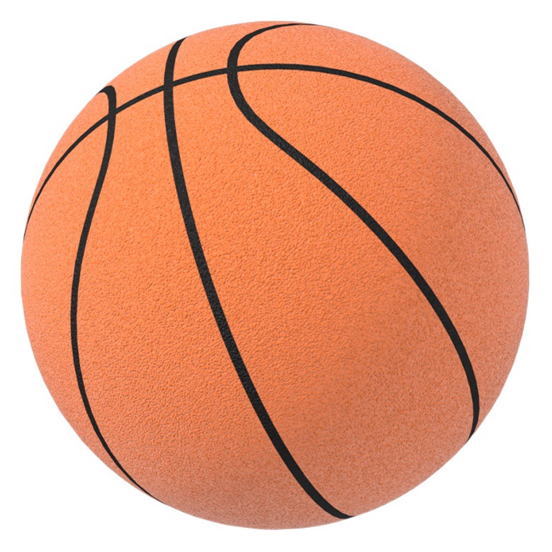 Silencio bola silenciosa para niños entrenamiento de baloncesto silencioso interior juguete de baloncesto adulto Bola de raqueta elástica más Marco de bola