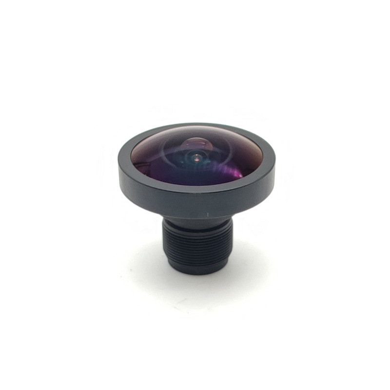 VR全景镜头高清25mm光学镜头M12焦距f=1.05 光圈2.0视场角190度