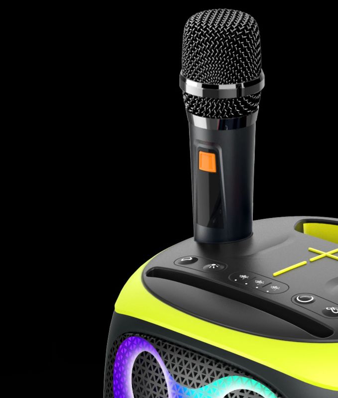 ハイパワー無線ブルートゥースk歌スピーカースタンド付き重低音アウトドアHIFIパーティー大音響パーティー130|undefined