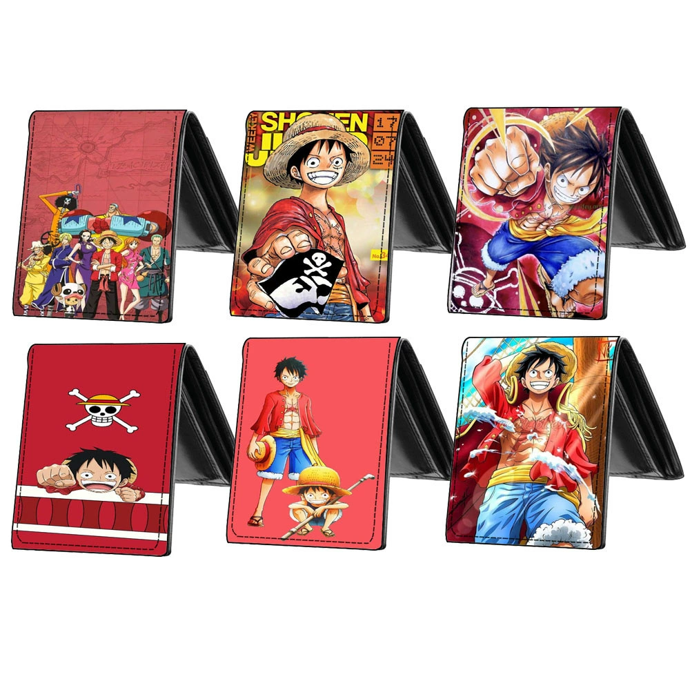 Кросс-бордер мультяшная упаковка аниме One Piece Сертификат Пакет Мужской Деньги Пинед Пакет Пропечатать 111