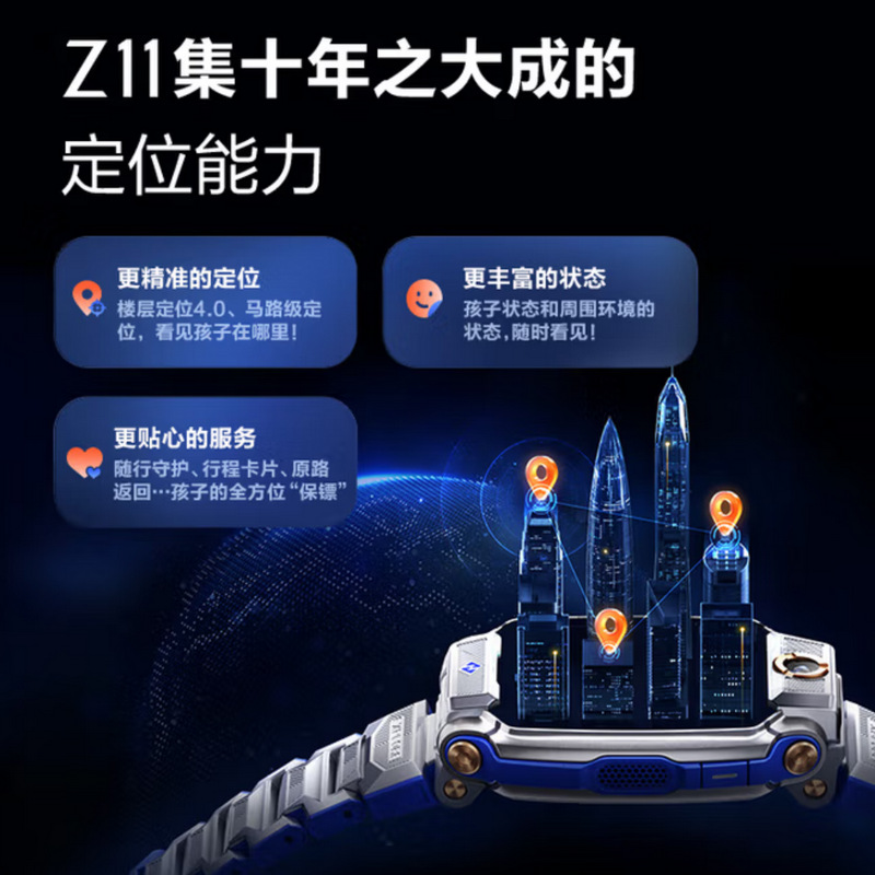 2508电话手表 Z11 骁龙 W5 2G 64G 2寸疏烟粉KJHGJUUYHG