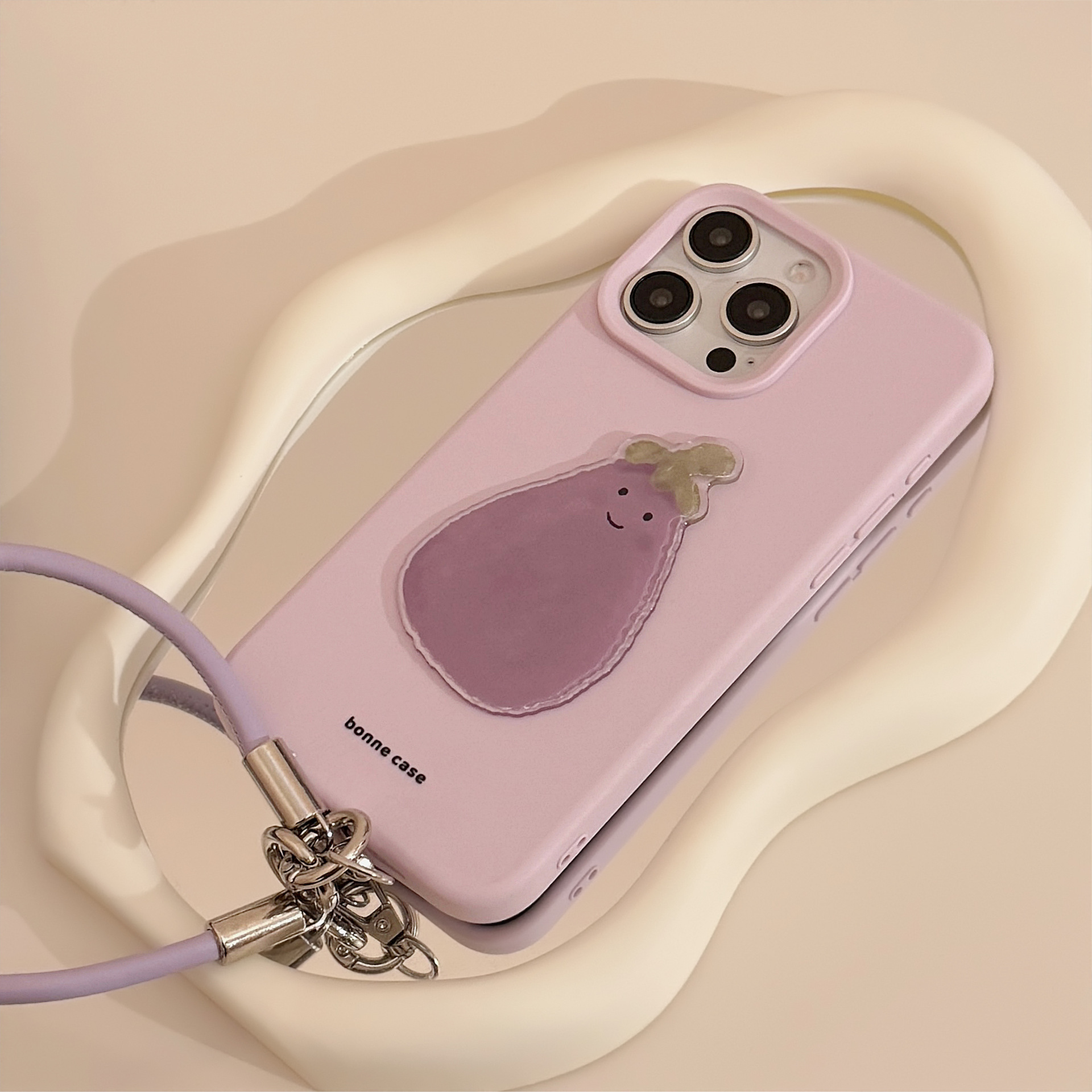 Tpu Eggplant Cute Phone Cases Phone Accessories display picture 13