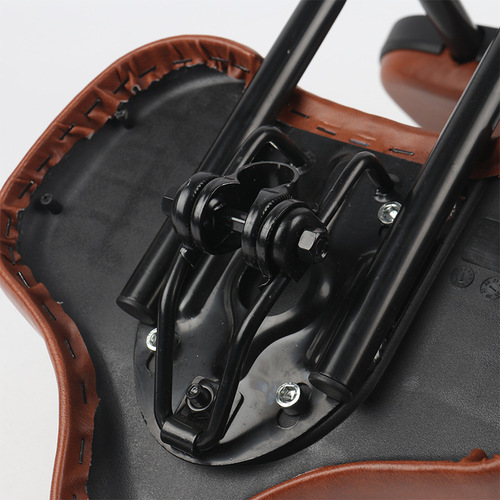 Universal saddle seat with backrest three-wheeled electric seat bicycle senior mobility scooter saddle seat widened bicycle saddle