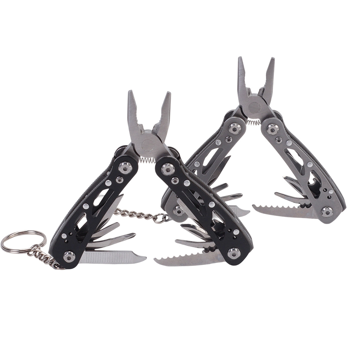 工厂不锈钢户外多功能折叠钳迷你多用组合家用维修钳多功能工具钳