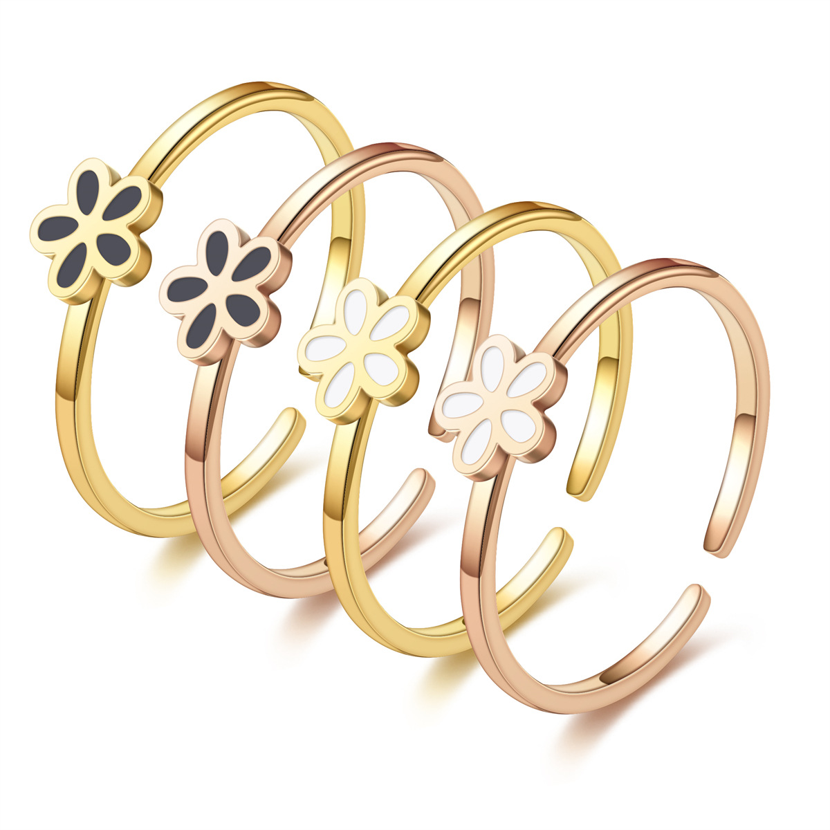 18K Gold Plating Color PVD Coated Real Gold Plated 18K Gold Bow Knot Stainless Steel Waterproof Non Tarnish