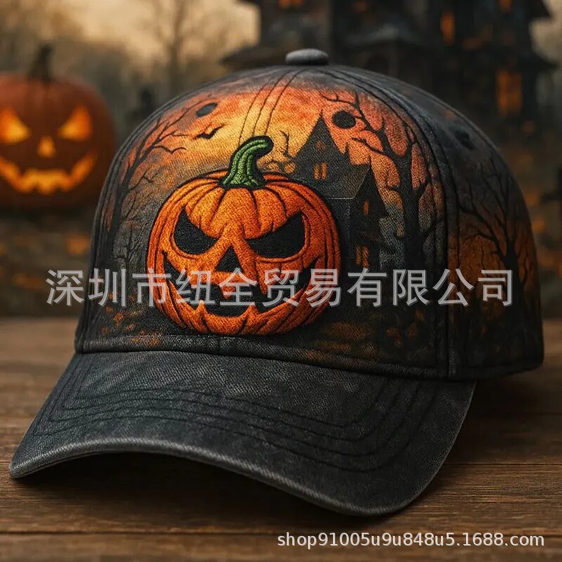 跨境热销Vintage Halloween Hat复古万圣节帽子|undefined